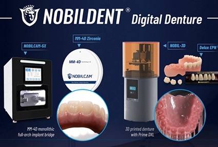 Nobilcam Flexible Disque Matériaux de Nouvelle Génération pour Partielles Non Métalliques